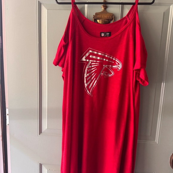 Cold Shoulder Atlanta Falcons Tunic/ Dress XL - Picture 1 of 3
